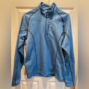 Women’s UA Coldgear 1/4 Fleece Pullover Sz Medium
